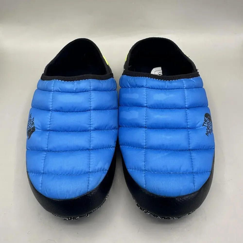 The North Face ThermoBall Eco Traction Mule Shoes Mens Size 8 Blue Slippers
